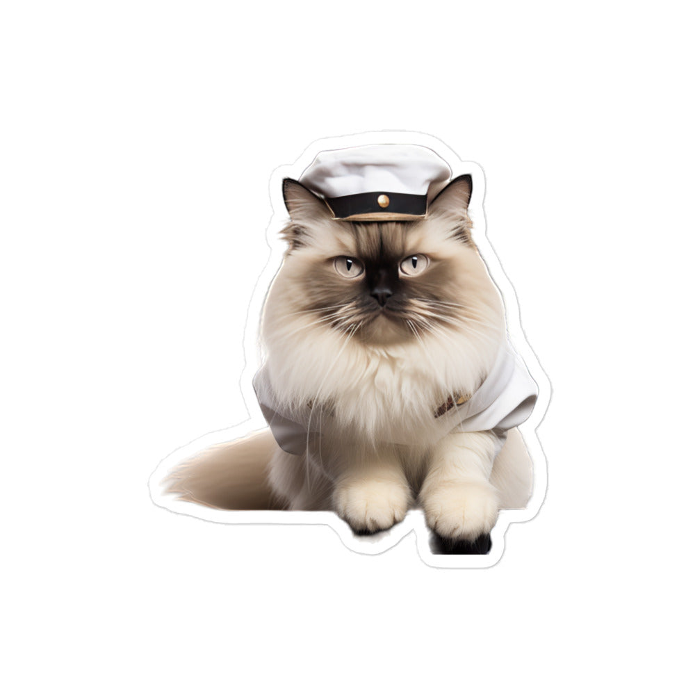 Birman Transit Operator Sticker - Stickerfy.ai