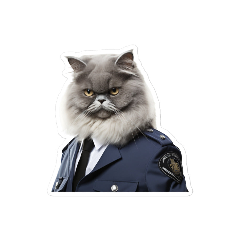 Persian Security Officer Sticker - Stickerfy.ai