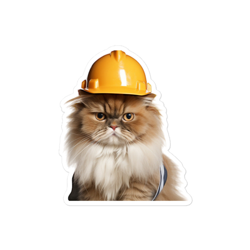 Persian Contractor Sticker - Stickerfy.ai