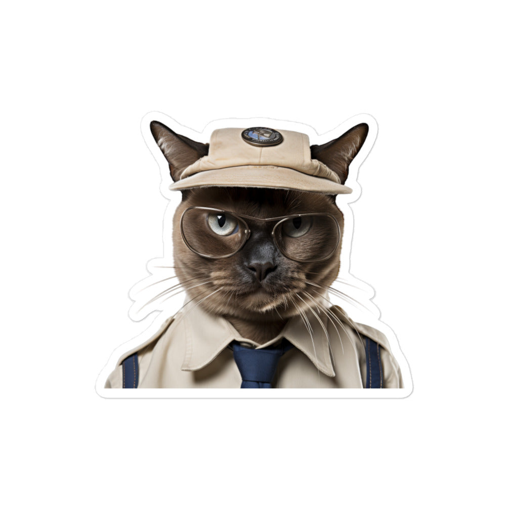 Tonkinese Transit Operator Sticker - Stickerfy.ai