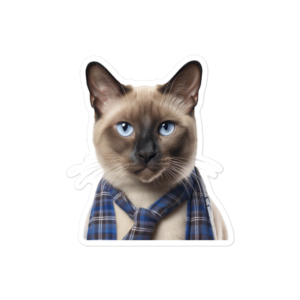 Tonkinese Student Sticker - Stickerfy.ai