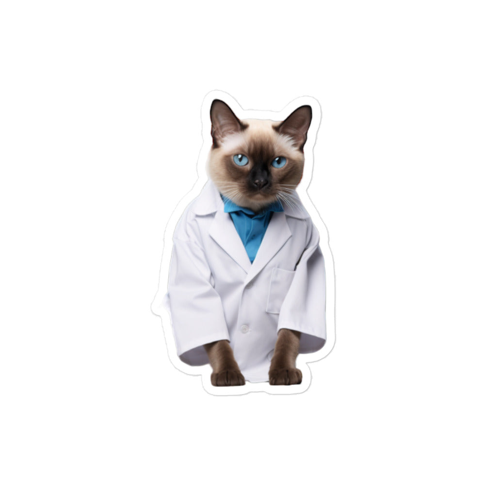 Tonkinese Pharmacist Sticker - Stickerfy.ai