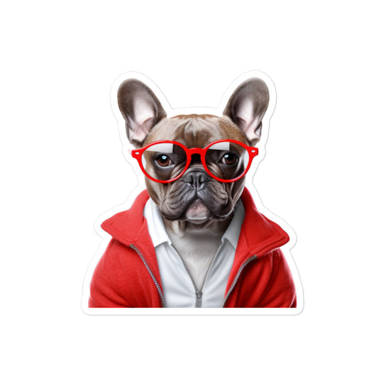 French Bulldog Pharmacist Sticker - Stickerfy.ai