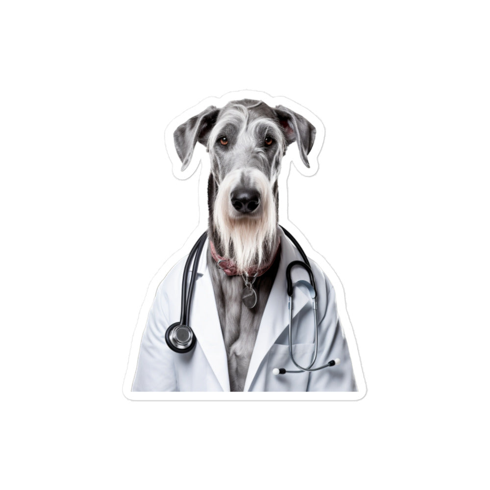 Great Dane Doctor Sticker - Stickerfy.ai