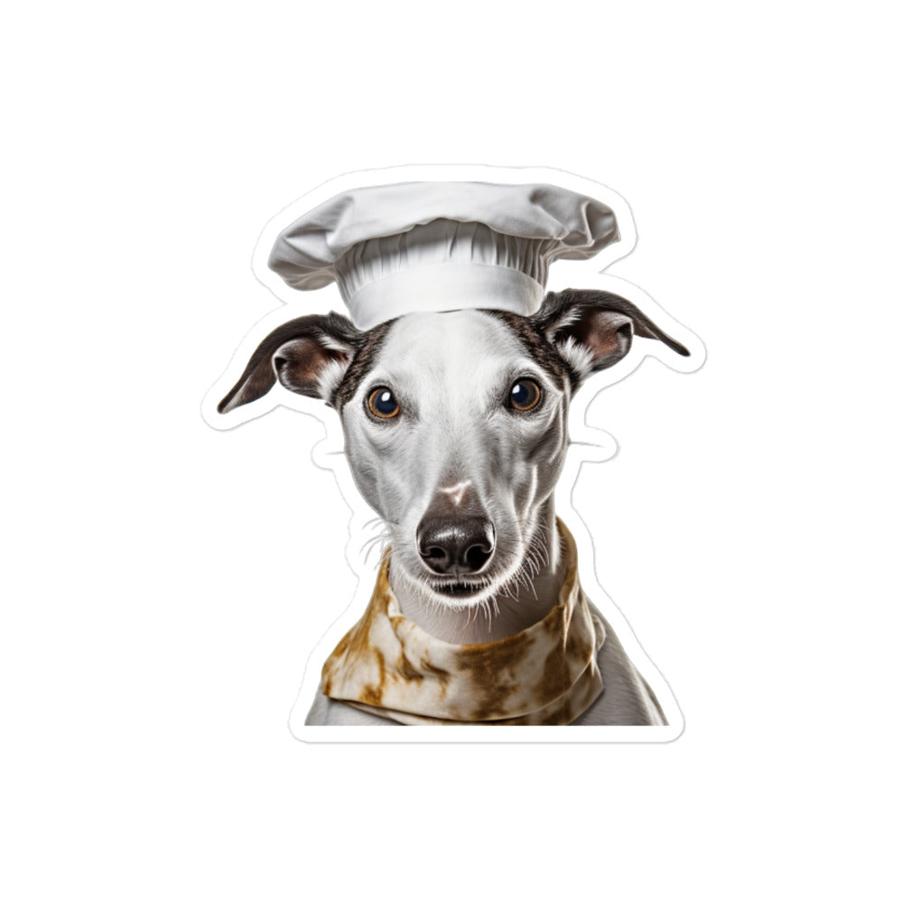 Whippet Chef Sticker - Stickerfy.ai