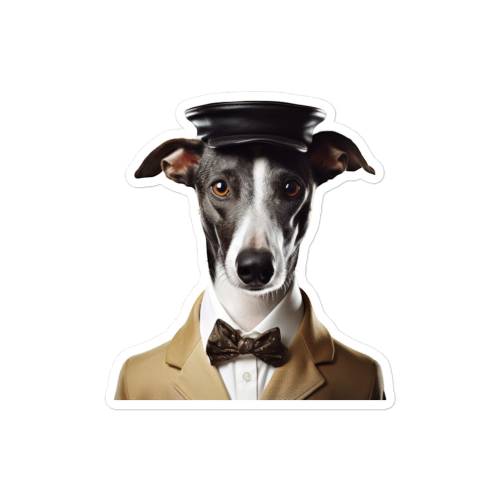 Greyhound Hotel Staff Sticker - Stickerfy.ai