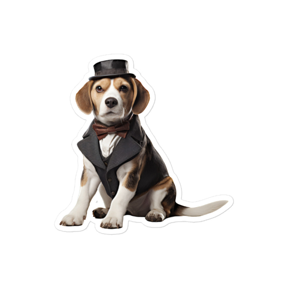 Beagle Transit Operator Sticker - Stickerfy.ai