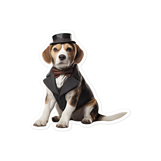 Beagle Transit Operator Sticker - Stickerfy.ai
