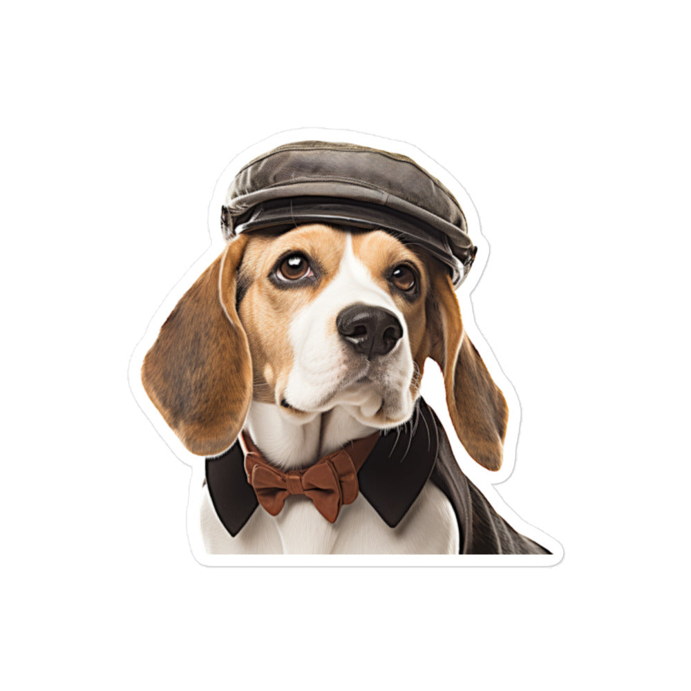 Beagle Transit Operator Sticker - Stickerfy.ai