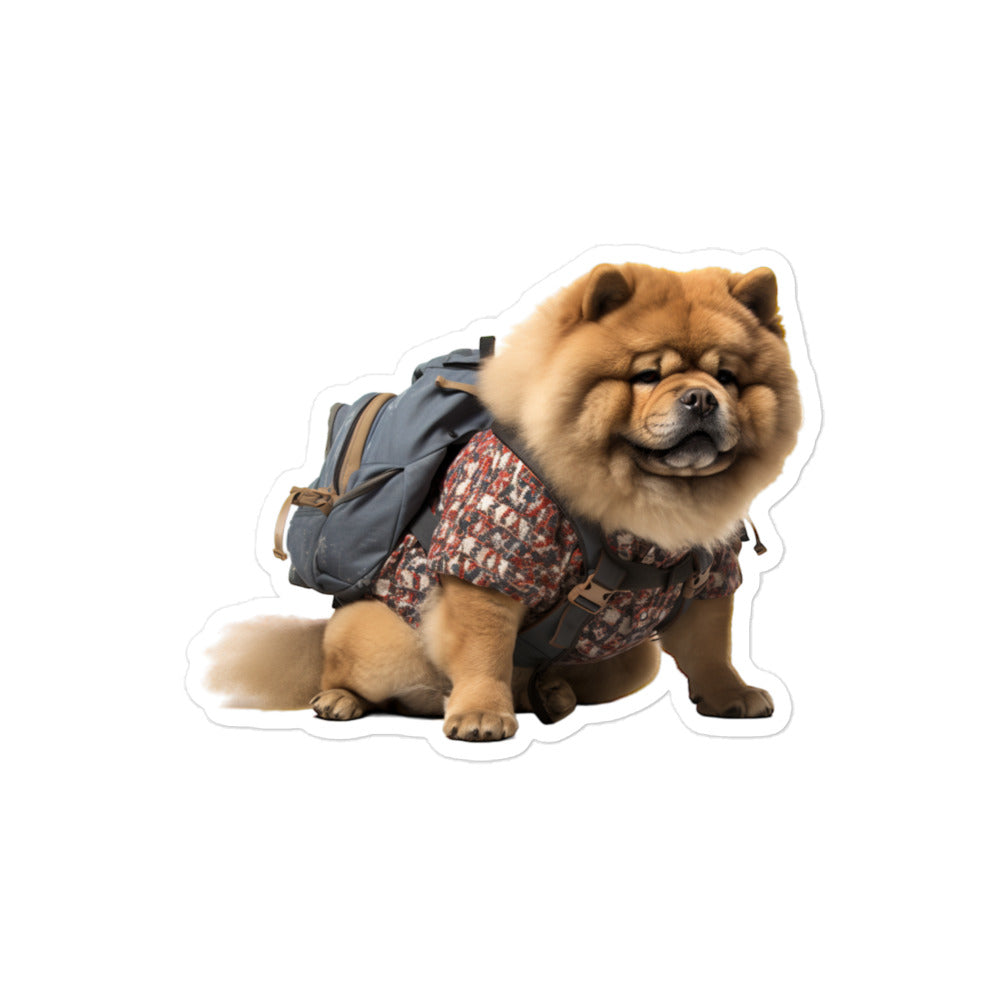 Chow Chow Student Sticker - Stickerfy.ai