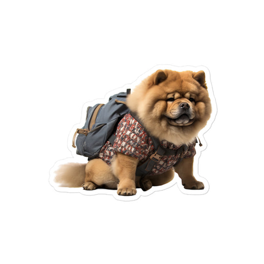 Chow Chow Student Sticker - Stickerfy.ai