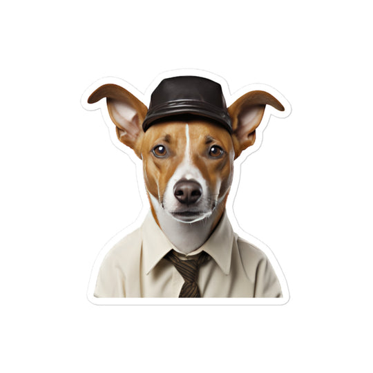 Basenji Transit Operator Sticker - Stickerfy.ai