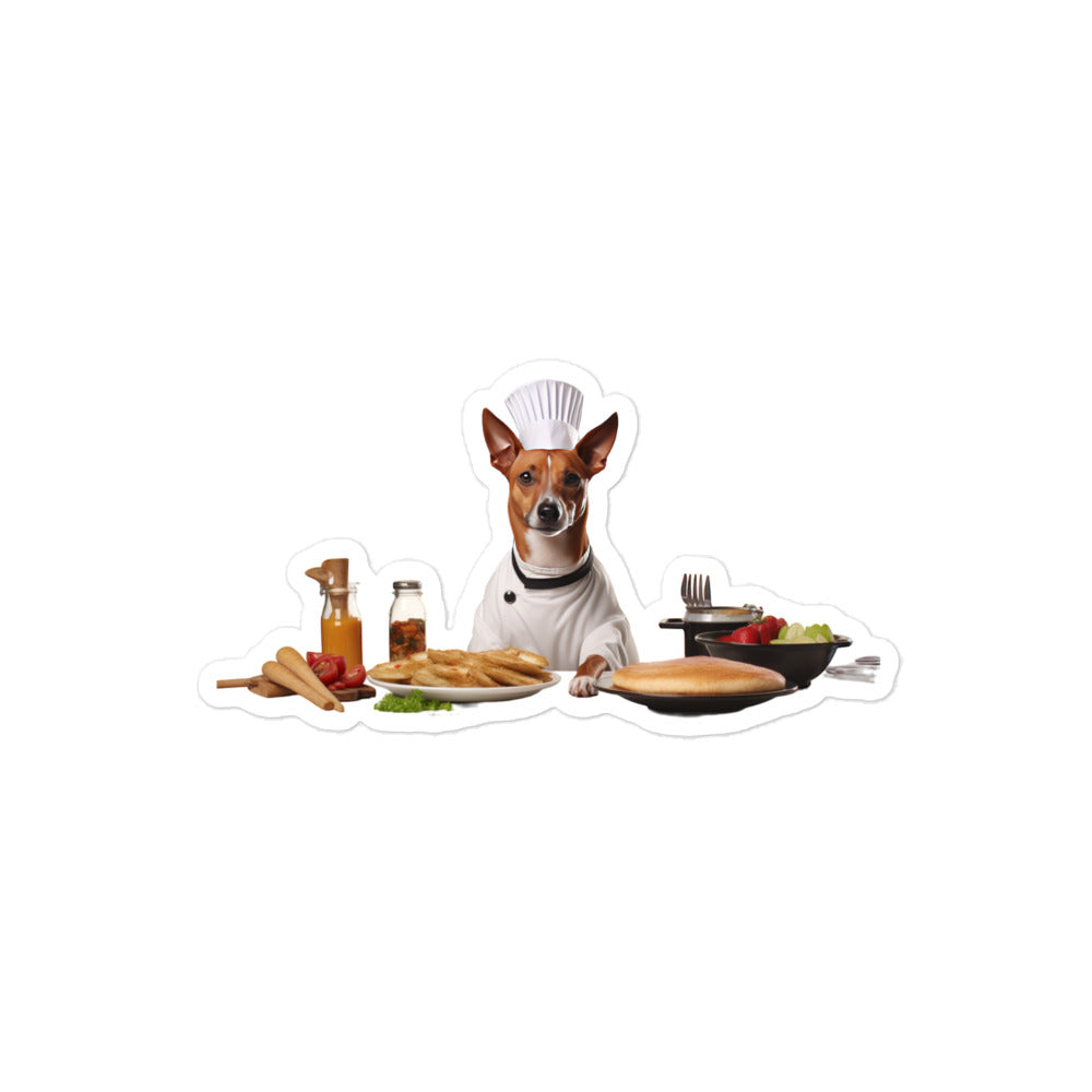 Basenji Chef Sticker - Stickerfy.ai