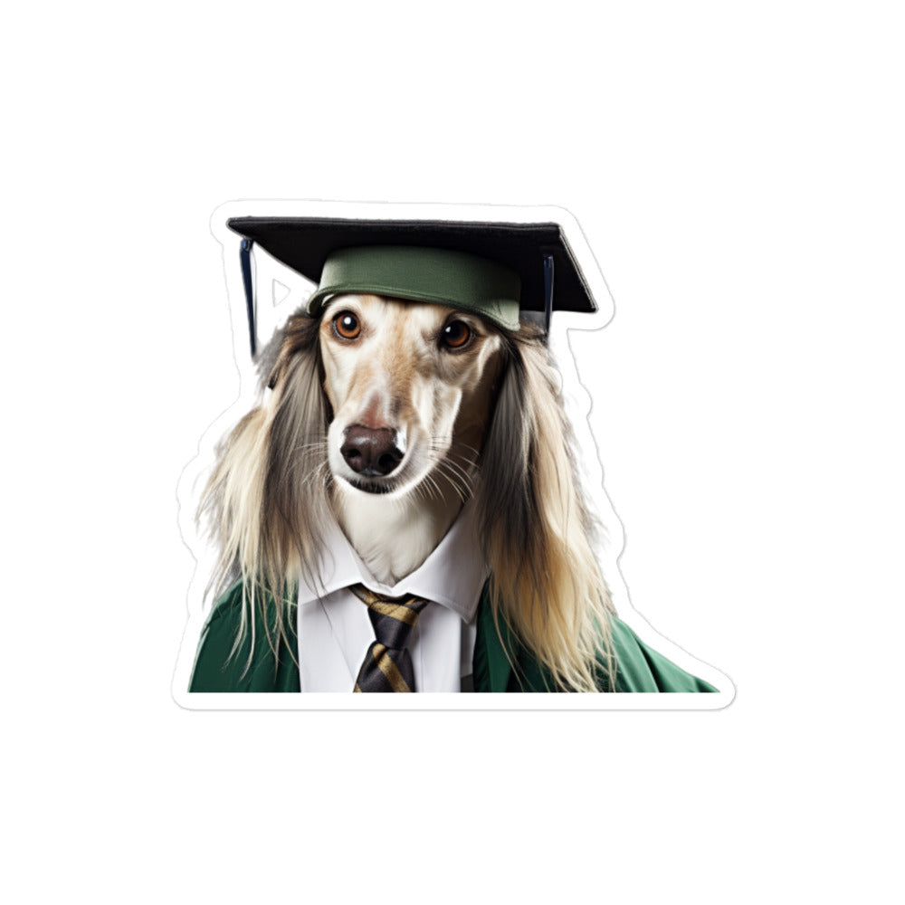 Saluki Student Sticker - Stickerfy.ai