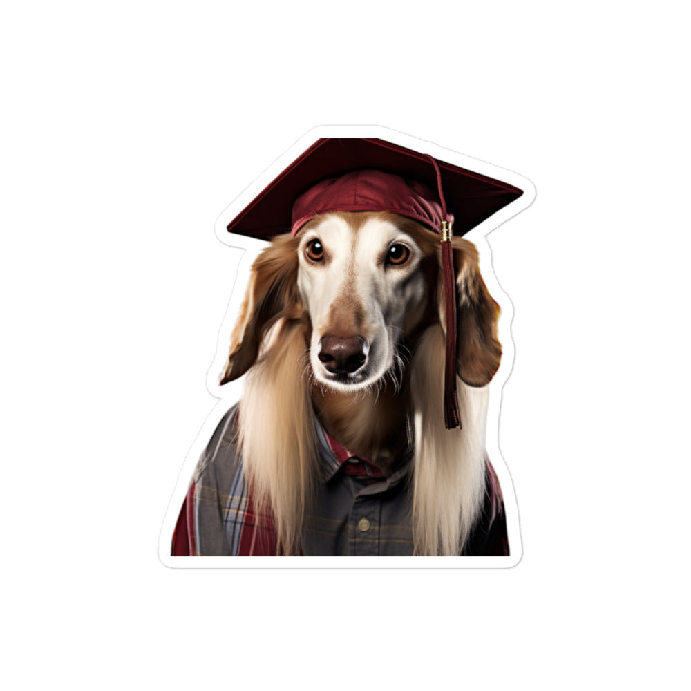 Saluki Student Sticker - Stickerfy.ai