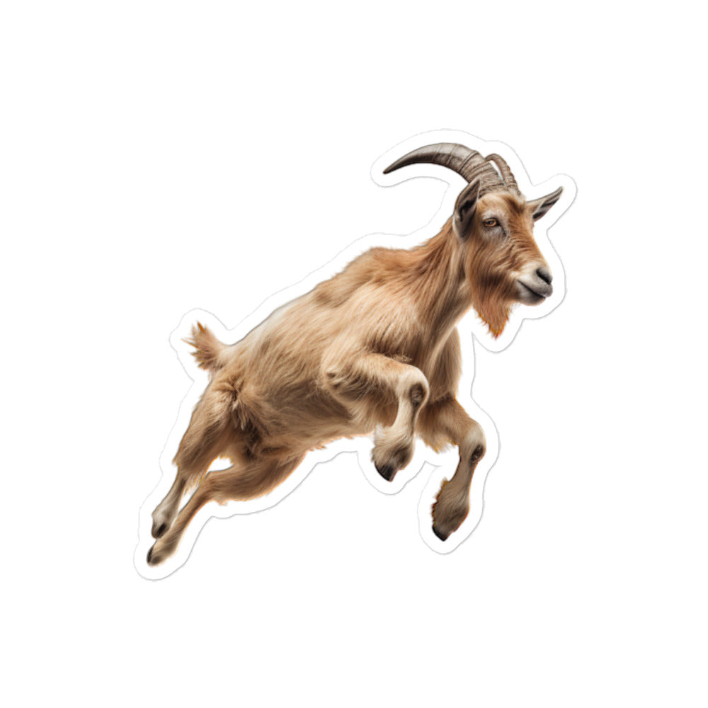 Nubian Goat Sticker - Stickerfy.ai