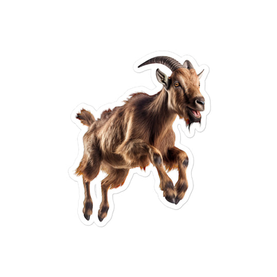 Nubian Goat Sticker - Stickerfy.ai