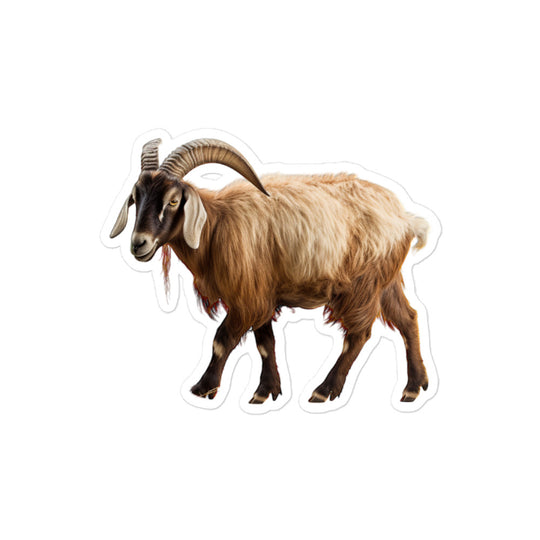 Nubian Goat Sticker - Stickerfy.ai