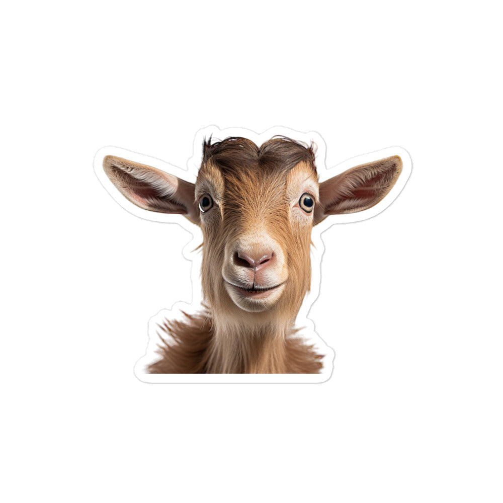 Nigerian Dwarf Goat Sticker - Stickerfy.ai