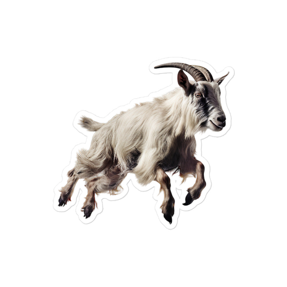 Toggenburg Goat Sticker - Stickerfy.ai
