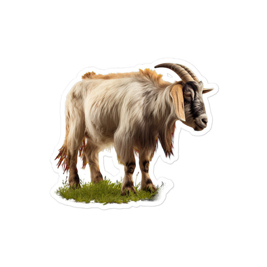 Toggenburg Goat Sticker - Stickerfy.ai