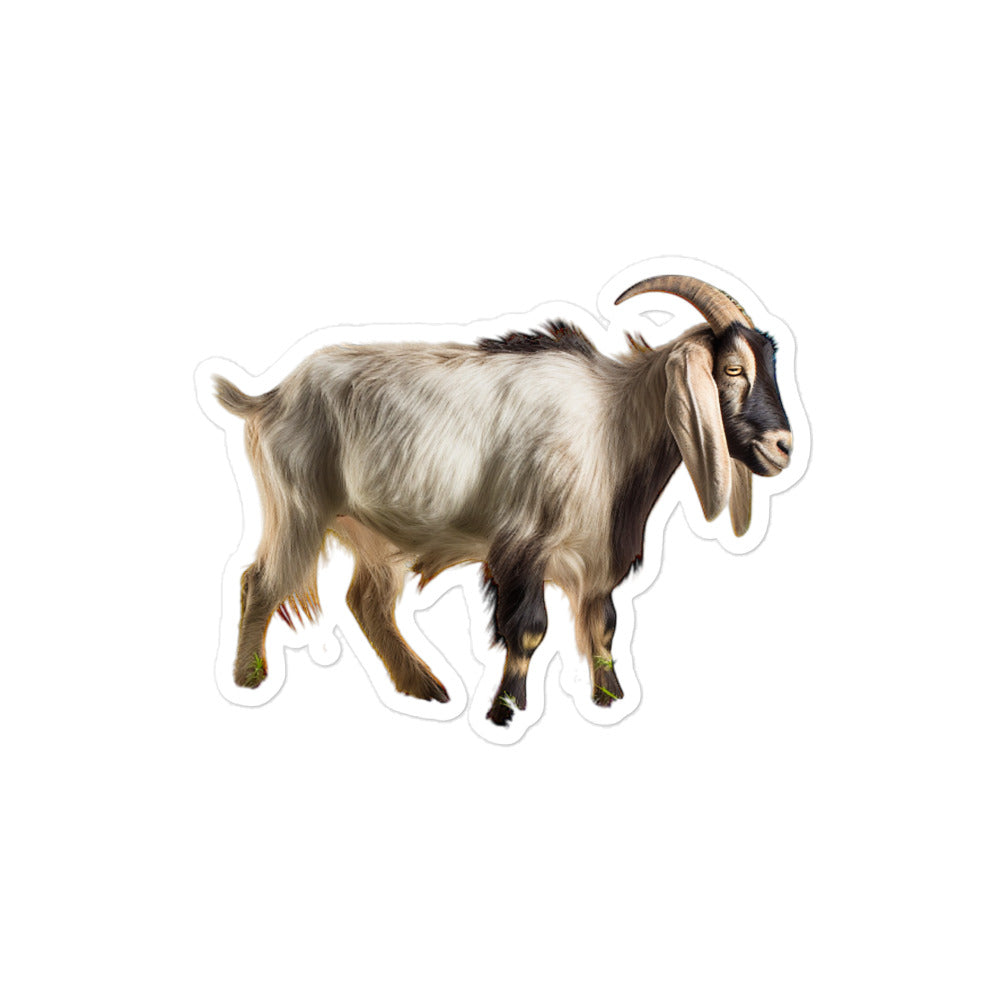 Toggenburg Goat Sticker - Stickerfy.ai