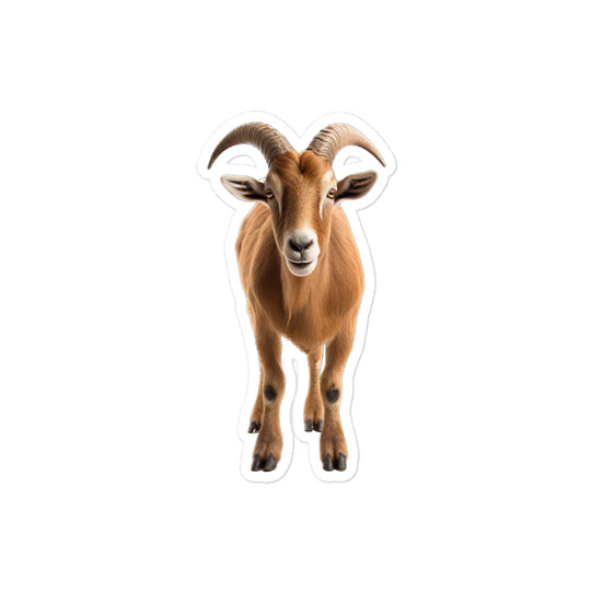 Toggenburg Goat Sticker - Stickerfy.ai