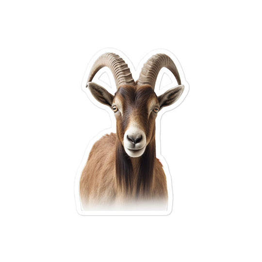 Toggenburg Goat Sticker - Stickerfy.ai