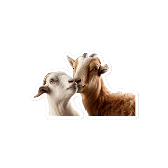 Oberhasli Goat Sticker - Stickerfy.ai