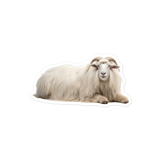 Angora Goat Sticker - Stickerfy.ai
