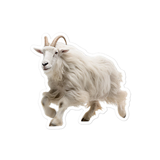 Angora Goat Sticker - Stickerfy.ai
