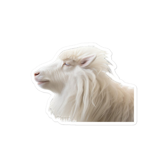 Angora Goat Sticker - Stickerfy.ai