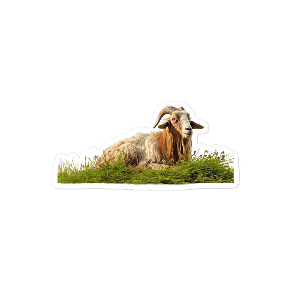 Cashmere Goat Sticker - Stickerfy.ai