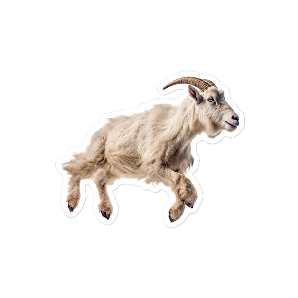 Cashmere Goat Sticker - Stickerfy.ai