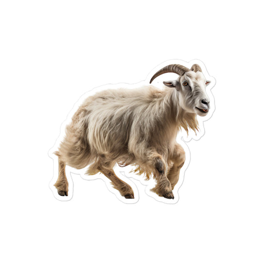 Cashmere Goat Sticker - Stickerfy.ai