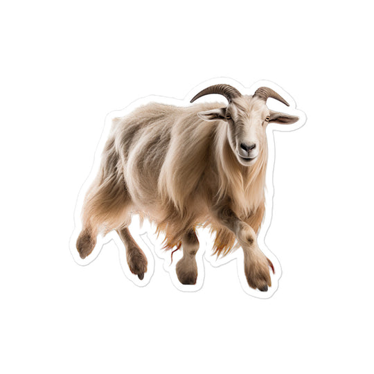 Cashmere Goat Sticker - Stickerfy.ai