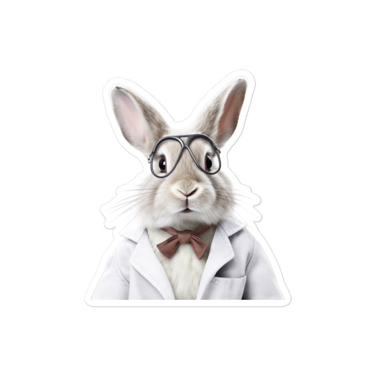 Beveren Compassionate Doctor Bunny Sticker - Stickerfy.ai