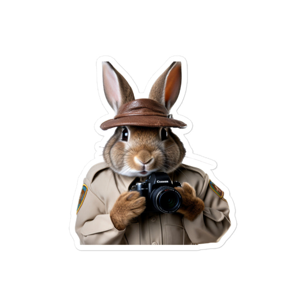 Havana Security Officer Bunny Sticker - Stickerfy.ai