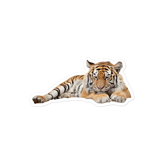 Siberian Tiger Sticker - Stickerfy.ai