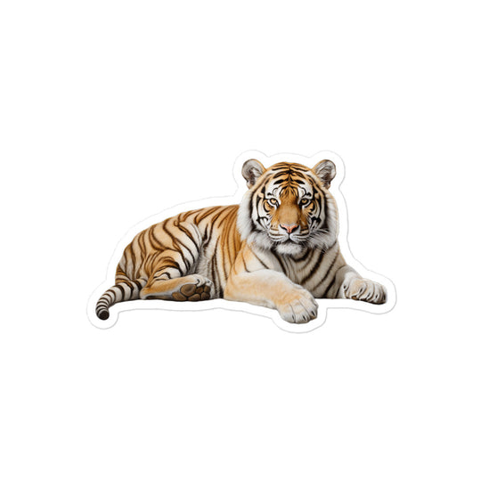 Siberian Tiger Sticker - Stickerfy.ai