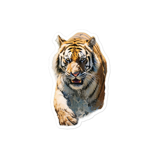 Siberian Tiger Sticker - Stickerfy.ai