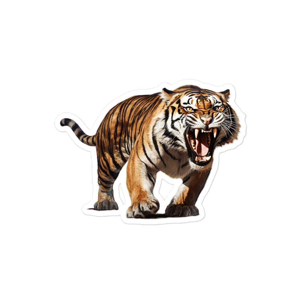 Siberian Tiger Sticker - Stickerfy.ai