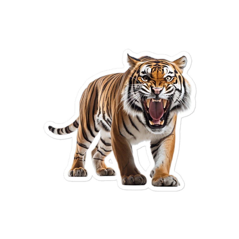 Siberian Tiger Sticker - Stickerfy.ai