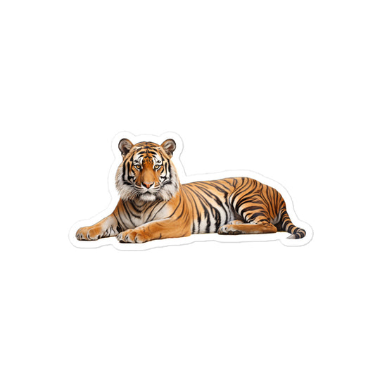 Sumatran Tiger Sticker - Stickerfy.ai