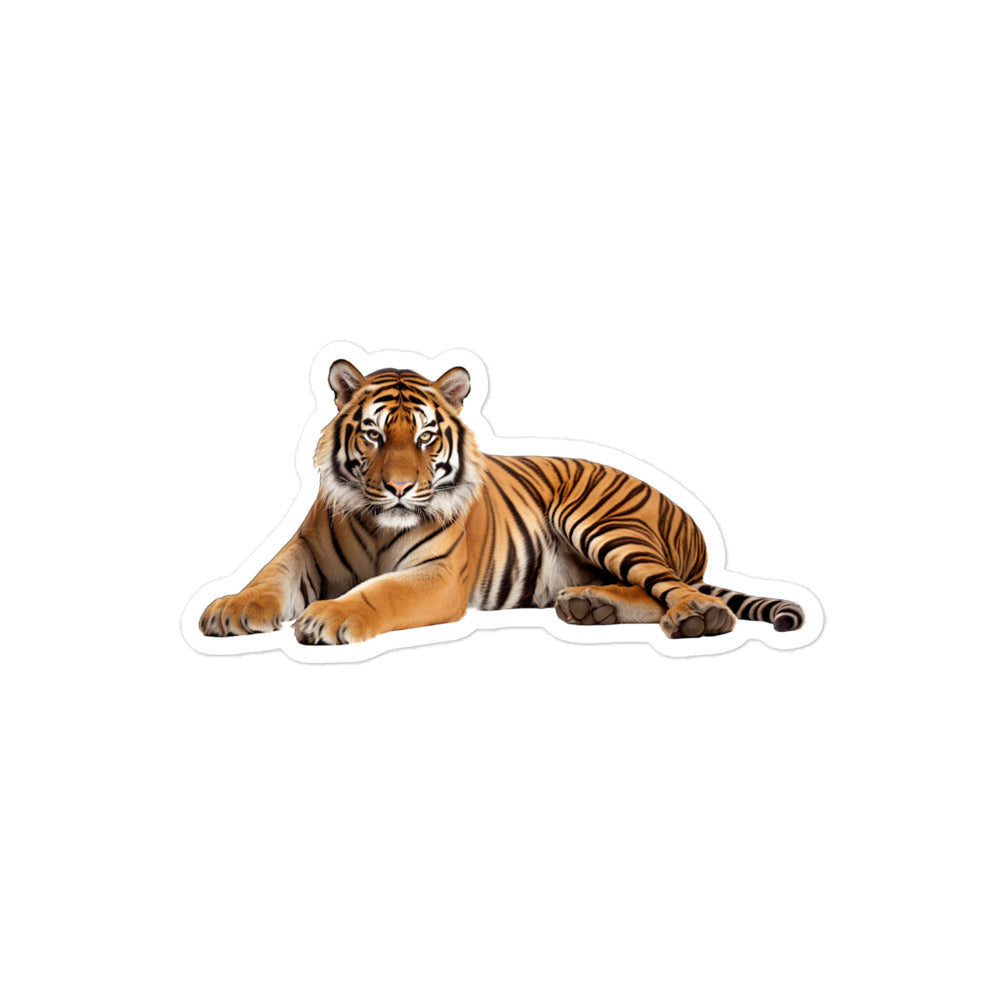 Sumatran Tiger Sticker - Stickerfy.ai