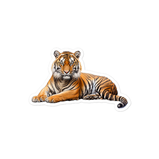 Sumatran Tiger Sticker - Stickerfy.ai