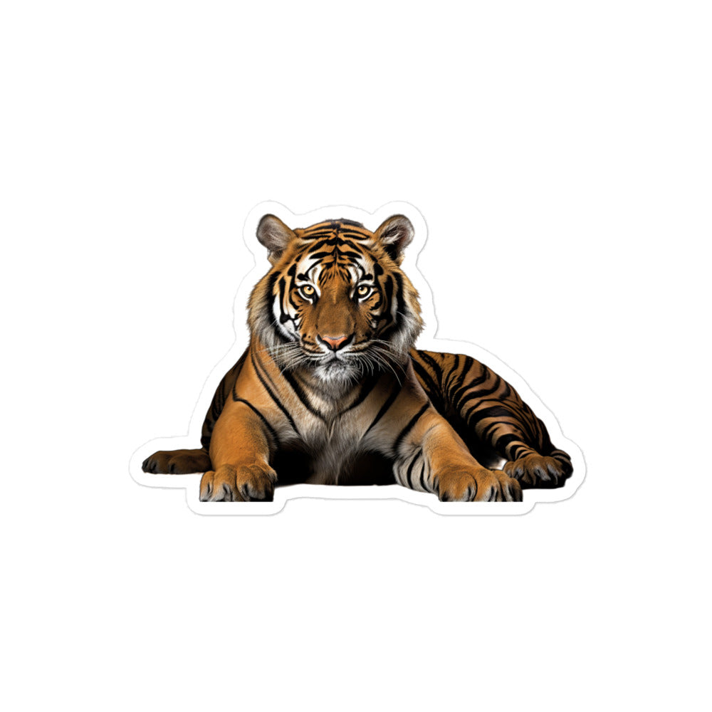 Sumatran Tiger Sticker - Stickerfy.ai