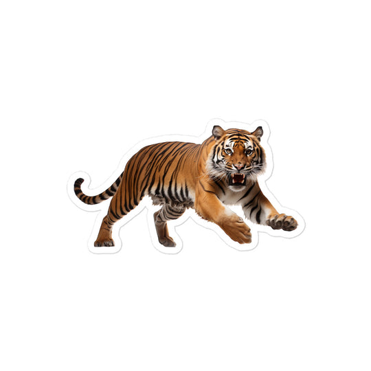 Sumatran Tiger Sticker - Stickerfy.ai