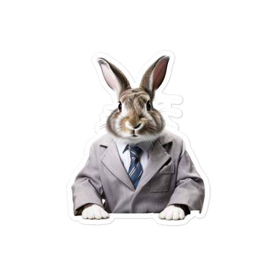 New Zealand Persuasive Sales Bunny Sticker - Stickerfy.ai