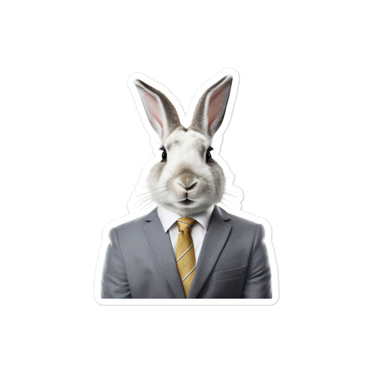 New Zealand Persuasive Sales Bunny Sticker - Stickerfy.ai